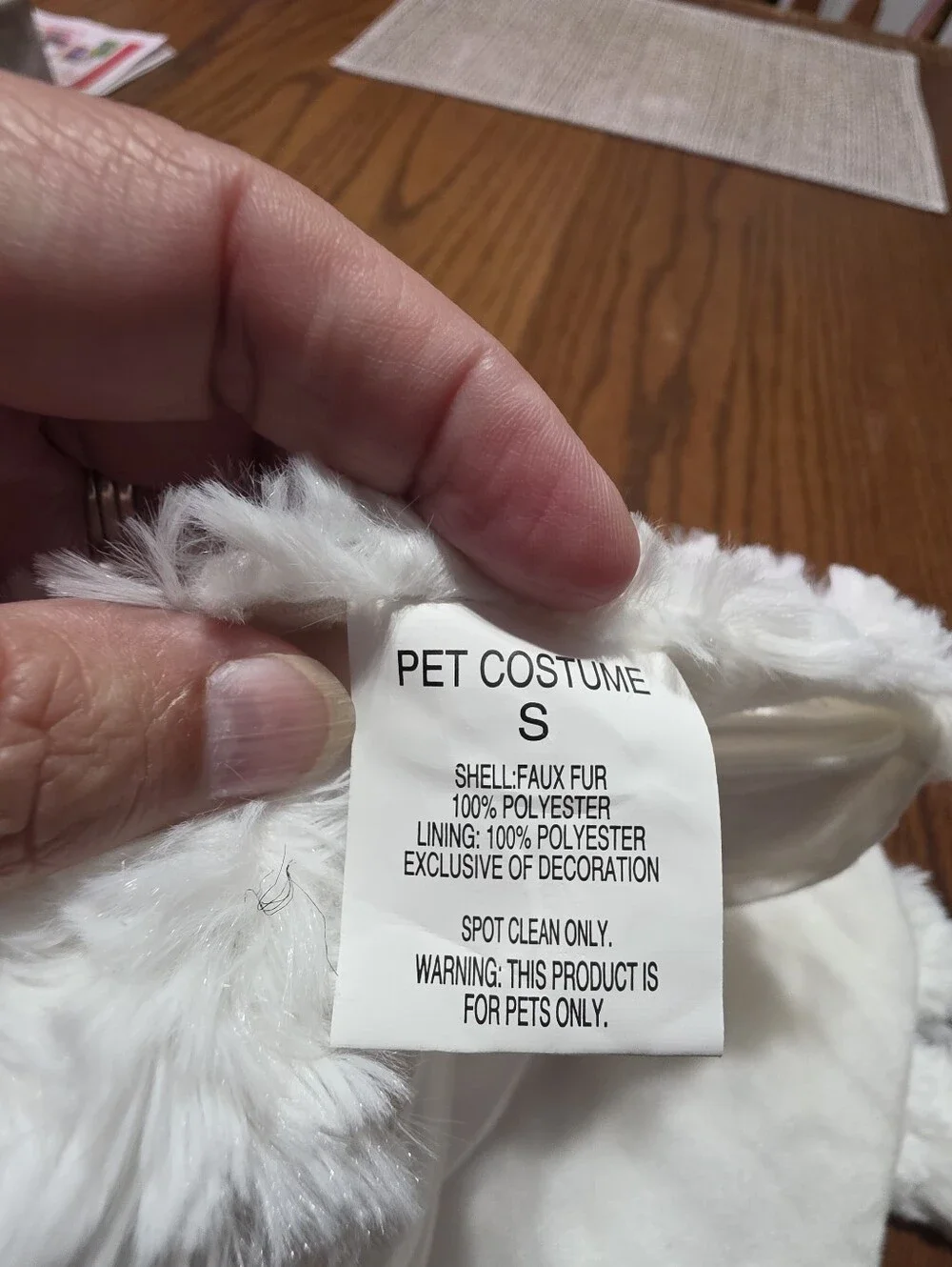 Chicken Costume For A Dog Size S